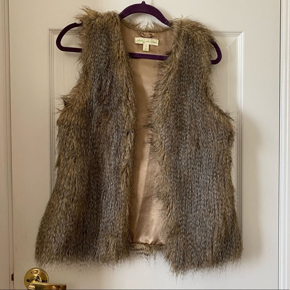 Urban Outfitters faux fur vest